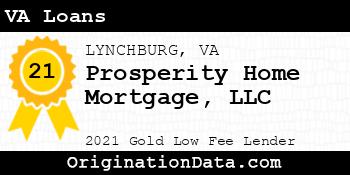 Prosperity Home Mortgage  VA Loans gold