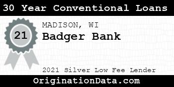 Badger Bank 30 Year Conventional Loans silver