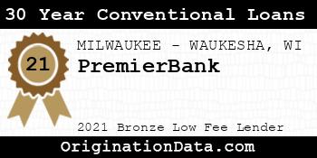 PremierBank 30 Year Conventional Loans bronze