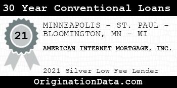 AMERICAN INTERNET MORTGAGE 30 Year Conventional Loans silver