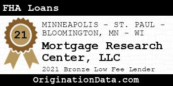 Mortgage Research Center  FHA Loans bronze