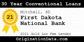 First Dakota National Bank 30 Year Conventional Loans gold
