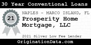 Prosperity Home Mortgage 30 Year Conventional Loans silver