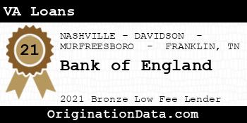 Bank of England VA Loans bronze