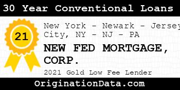 NEW FED MORTGAGE CORP. 30 Year Conventional Loans gold