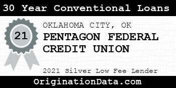 PENTAGON FEDERAL CREDIT UNION 30 Year Conventional Loans silver