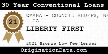 LIBERTY FIRST 30 Year Conventional Loans bronze