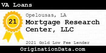 Mortgage Research Center VA Loans gold