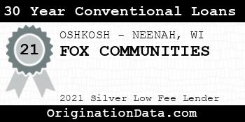 FOX COMMUNITIES 30 Year Conventional Loans silver