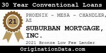 SUBURBAN MORTGAGE  30 Year Conventional Loans bronze