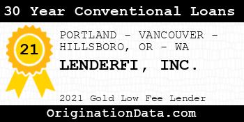 LENDERFI  30 Year Conventional Loans gold