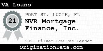 NVR Mortgage Finance  VA Loans silver