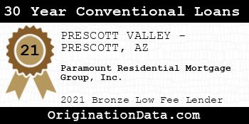 Paramount Residential Mortgage Group  30 Year Conventional Loans bronze