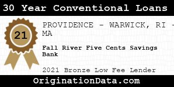 Fall River Five Cents Savings Bank 30 Year Conventional Loans bronze