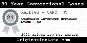 Corporate Investors Mortgage Group  30 Year Conventional Loans silver