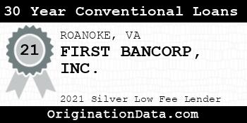FIRST BANCORP 30 Year Conventional Loans silver
