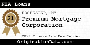 Premium Mortgage Corporation FHA Loans bronze