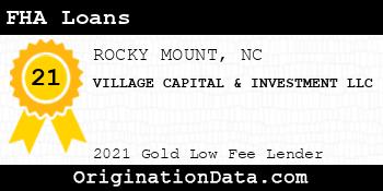 VILLAGE CAPITAL MORTGAGE FHA Loans gold