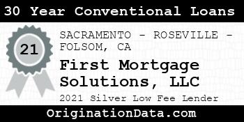 First Mortgage Solutions 30 Year Conventional Loans silver