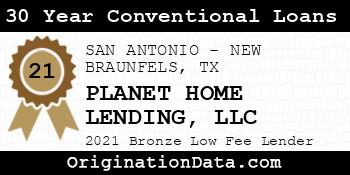 PLANET HOME LENDING 30 Year Conventional Loans bronze