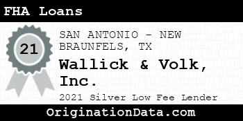 Wallick & Volk  FHA Loans silver