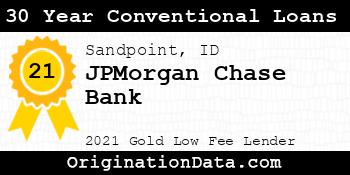 JPMorgan Chase Bank 30 Year Conventional Loans gold