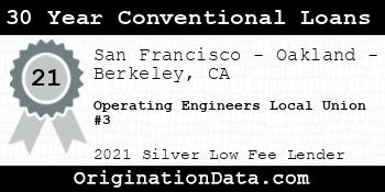 Operating Engineers Local Union #3 30 Year Conventional Loans silver