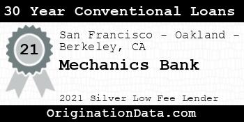 Mechanics Bank 30 Year Conventional Loans silver