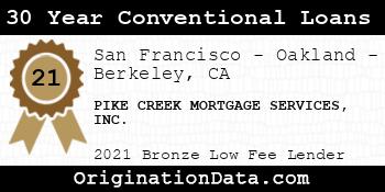 PIKE CREEK MORTGAGE SERVICES  30 Year Conventional Loans bronze