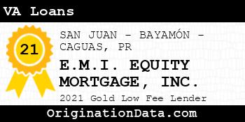 E.M.I. EQUITY MORTGAGE VA Loans gold