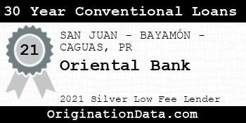 Oriental Bank 30 Year Conventional Loans silver