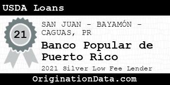 Banco Popular de Puerto Rico USDA Loans silver