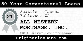 ALL WESTERN MORTGAGE  30 Year Conventional Loans silver