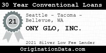 ONY GLO 30 Year Conventional Loans silver