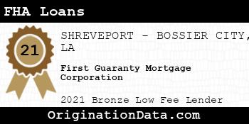 First Guaranty Mortgage Corporation FHA Loans bronze