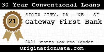 Gateway First Bank 30 Year Conventional Loans bronze