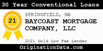 BAYCOAST MORTGAGE COMPANY 30 Year Conventional Loans gold