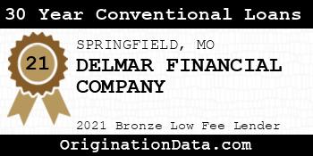 DELMAR FINANCIAL COMPANY 30 Year Conventional Loans bronze