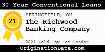 The Richwood Banking Company 30 Year Conventional Loans gold