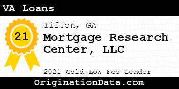 Mortgage Research Center VA Loans gold