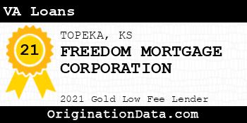 FREEDOM MORTGAGE CORPORATION VA Loans gold