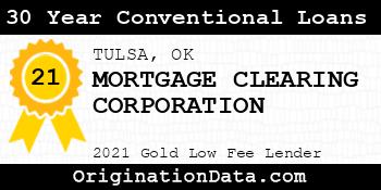MORTGAGE CLEARING CORPORATION 30 Year Conventional Loans gold