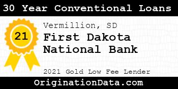 First Dakota National Bank 30 Year Conventional Loans gold