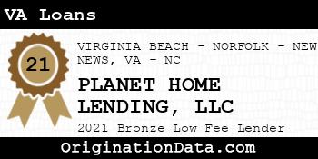 PLANET HOME LENDING  VA Loans bronze