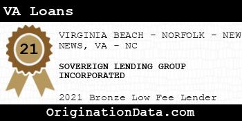 SOVEREIGN LENDING GROUP INCORPORATED VA Loans bronze