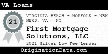 First Mortgage Solutions  VA Loans silver