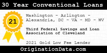 Third Federal Savings and Loan Association of Cleveland 30 Year Conventional Loans gold