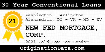 NEW FED MORTGAGE CORP. 30 Year Conventional Loans gold