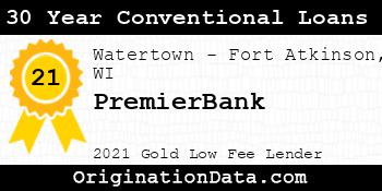 PremierBank 30 Year Conventional Loans gold