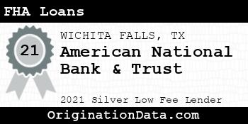 American National Bank & Trust FHA Loans silver